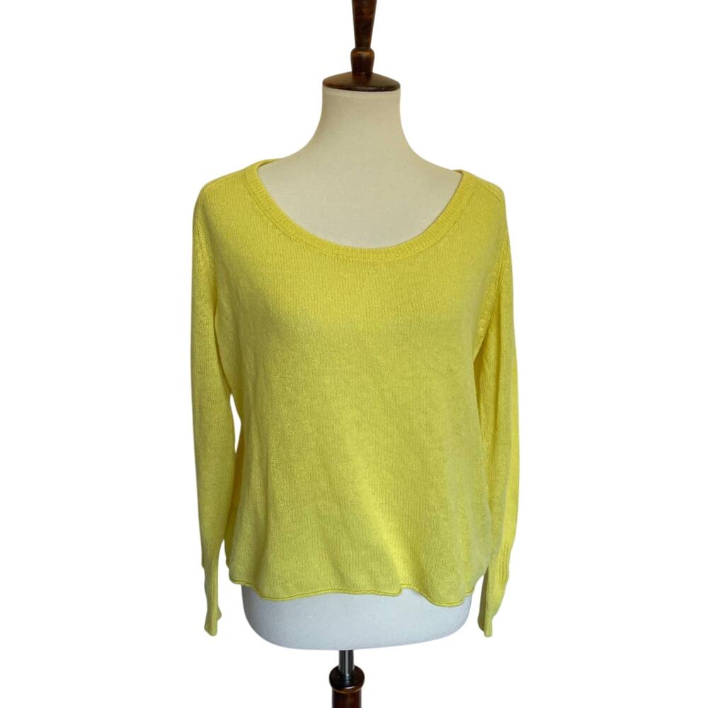 Brodie Fine Cashmere Button Cuff Cashmere Jumper Sweater